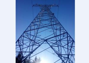 China 220KV Power Transmission Line Tower Customized Load And Wind Speed wholesale
