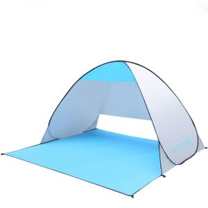 China 190T Polyester Waterproof Camping Tent , Light Weight Beach Camping Tent on sale