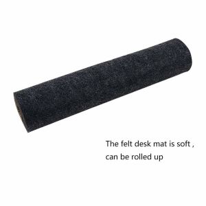 Comfortable Felt Wool Desk Mat for Large Office Computer Table Keyboard and