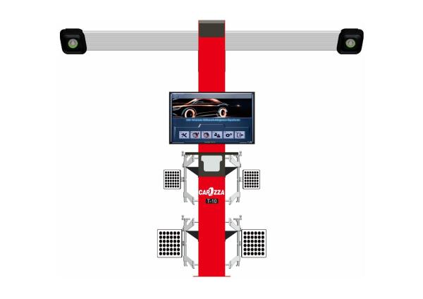 Quality 0.01 Degree Precision 3d Wheel Alignment Machine With LCD Screen for sale