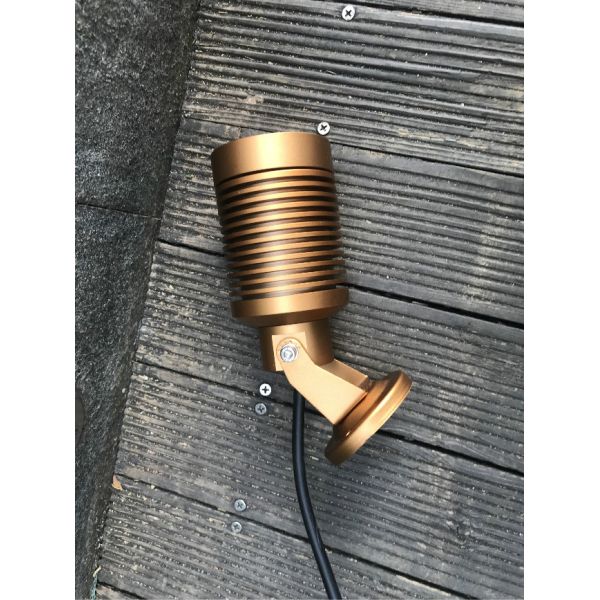 60° Beam Angle LED Garden Spotlight With Adjustable Mounting Base