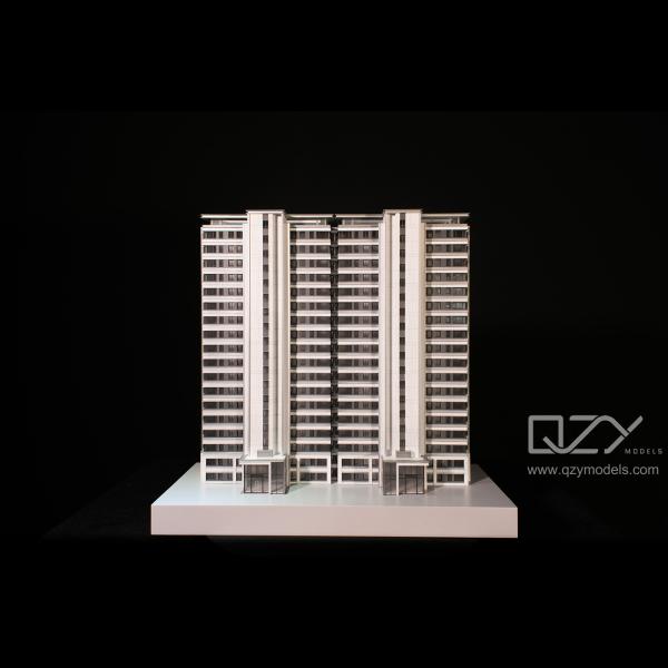 LWK 3D Skyscraper Architecture Structural Model 1/100 Hangzhou Zhonghai
