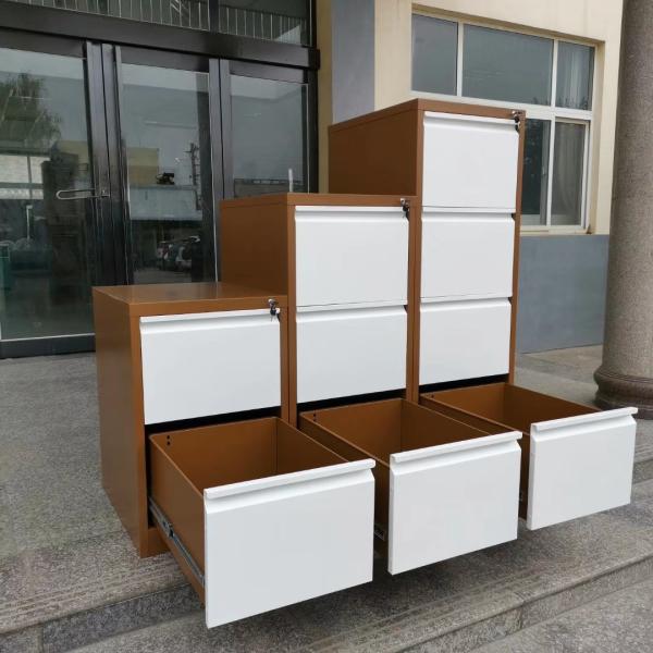 Quality 2/3/4 Drawer Vertical File Cabinet H9.6" Steel Office Furniture for sale