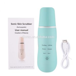 China Electric Ultrasonic Facial Cleansing Brush , Deep Cleaning Ultrasonic Skin Scrubber wholesale
