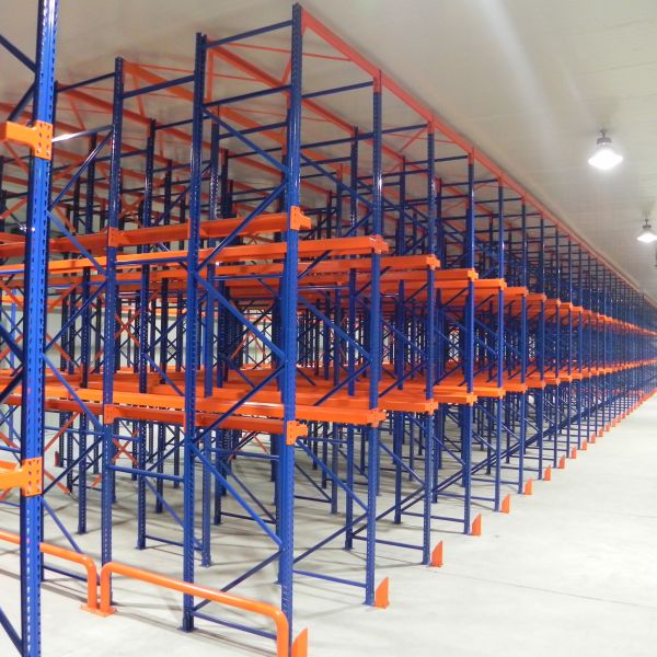 Storage Equipment Adjustable Drive In Racking System Metal Storage Bin Rack