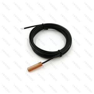 China Rectangular Brass Flat Surface Mount Temperature Sensor PT100 PT1000 RTD Temperature Sensor on sale