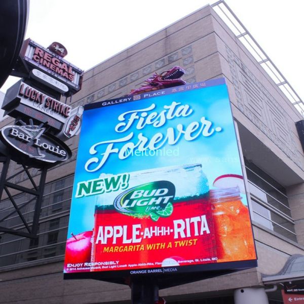 P6 p8 p10 SMD Outdoor fixed led advertising display waterproof led screens high brightness led video wall for billboard