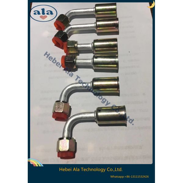 #6 #8 #10 #12 R134a Straight Barbed O-Ring Female Fitting AC Air Conditioning Hose Ends Connectors Couplings