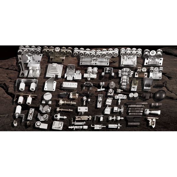 Zinc Silver Banana Cableway Roller ISO9001 SGS