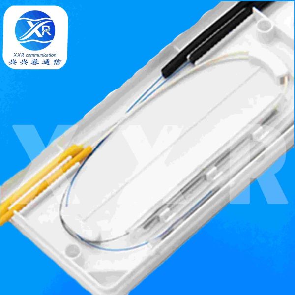 FTTH Drop Fiber Optic Cable Protector Square Type 3 Core
