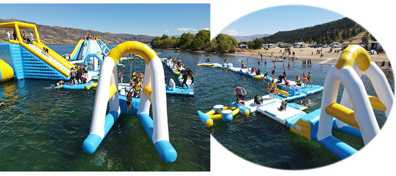 Commercial Toys Inflatable Water Park Games For Kids And Adults
