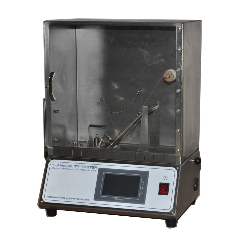 China 45 Degree Automatic Flammability Test Apparatus / Equipment CRF 16-1610 wholesale