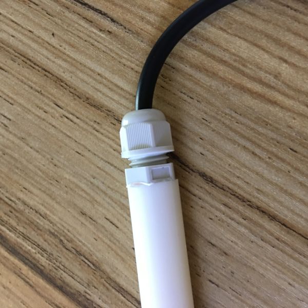 24VDC Power Supply Miniature Wind Speed Sensor with 14mm Probe Diameter 4-20mA Transmitter