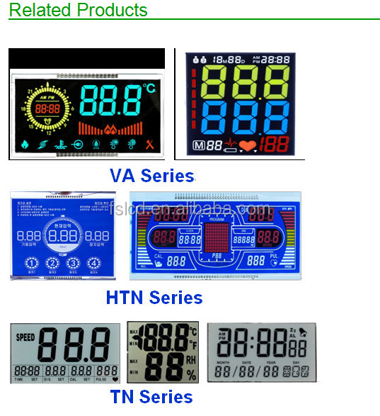 Small Size Transparent LCD Module , 128x64 Dots COG Lcd Display