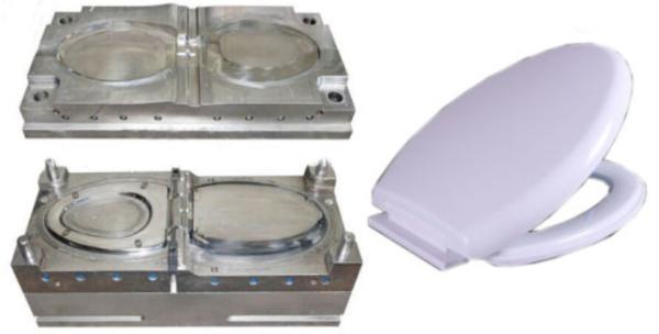 Quality Plastic injection mould for toilet cover household products injection tooling making for sale