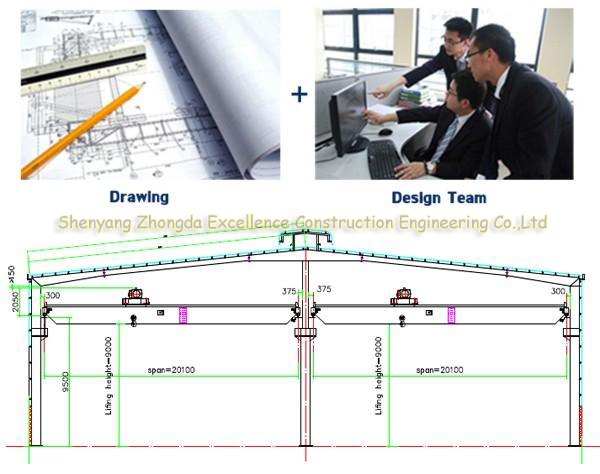 Fire Proof Modern Structural Steel Framing For 4S Car Showroom