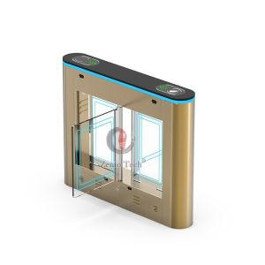 China 304SS Pedestrian Swing Turnstile Gate Passage Width 550mm wholesale