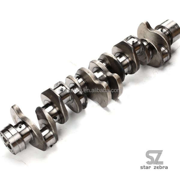 Machinery Repair Shops 8-94396737-4 FCF DCT Forged Steel Crankshaft for Excavator Engine Accessories 6 HK1 of HK1 Engine