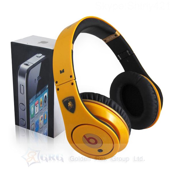 Beats By Dre Studio Maserati Champagne Headphones Made In China By grglasers