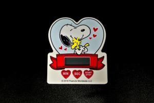 China SNOOPY Logo Attached Cute Kitchen Timer , Fun Kitchen Timers Electronic on sale