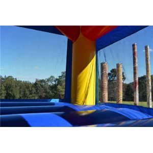 Multifunctional Inflatable Bouncer House , Large Commercial Monsters University