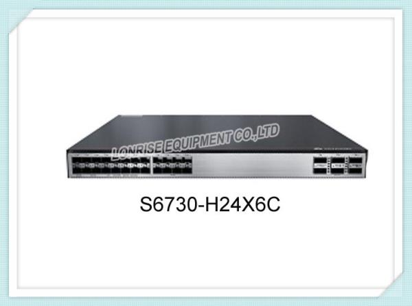 Quality S6730-H24X6C Huawei Network Switch 24x10G SFP+ Ports 6*40GE/100GE QSFP28 Ports for sale