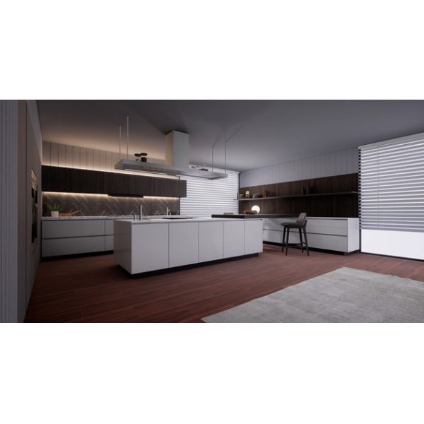 0.5mm SPC Luxury Vinyl Flooring UV Protected ELM Shade Burlywood Wood Grain GKBM DG-W50006B