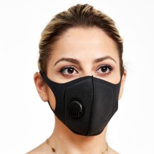 Breathable Valved Face Mask Skin Friendly For Pharmaceutical Industry