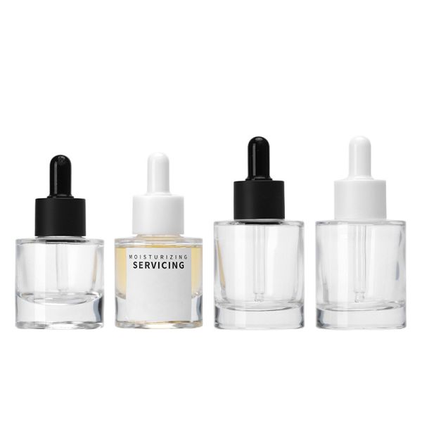 Private Label Oil Bottles 5ml 10ml 15ml 30ml 50ml 100ml Frosted Glass Dropper Bottle with Glass Pipette OEM/ODM Acceptable