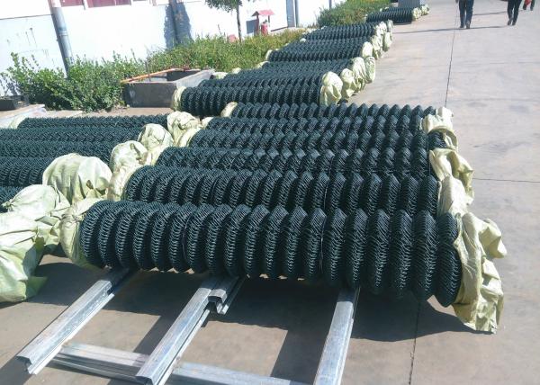 Quality Closely Spaced Cyclone Wire Diamond Chain Link Fence for sale
