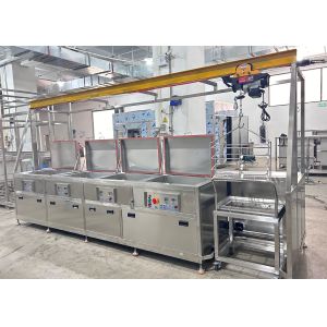 28kHz Custom Ultrasonic Cleaners 90KW Industrial Ultrasonic Cleaning Machine