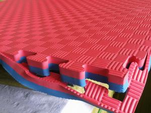 China High Density Eva Foam Taekwondo Gym Foam Mat 1*1m wholesale