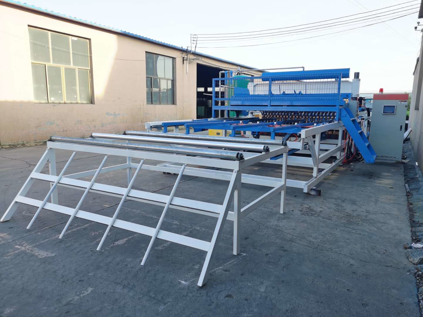 China 125KVA Pneumatic 12mm Reinforcing Mesh Welding Machine wholesale