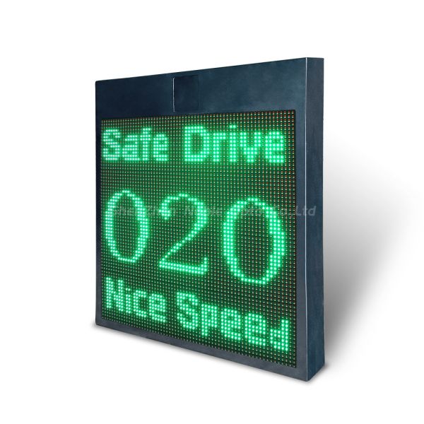 VMS Display Radar Speed Signs Sign With Plate Recognition With radar speed detector