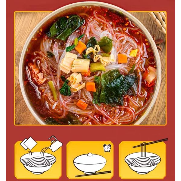 Healthy And Delicious Non Fried Instant Noodles With Rich Ingredients And Moderate Spiciness