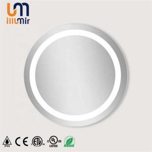 50/60Hz Grounded UL ETL CE Certified Frameless Oval Round Backlit LED Bathroom Mirror