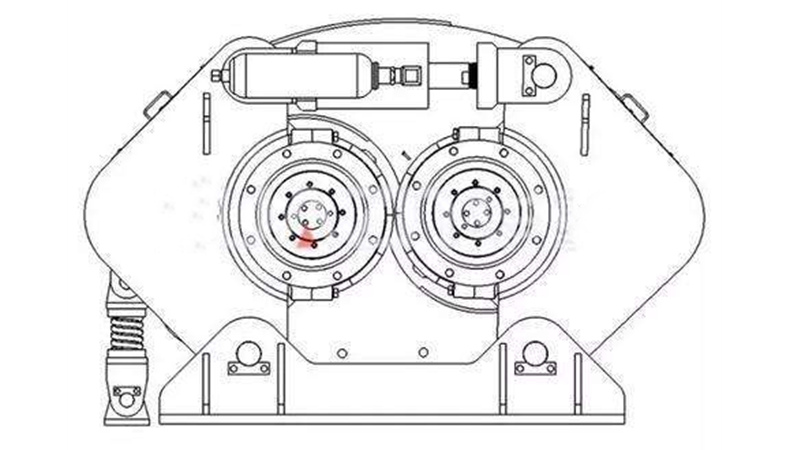200 Kw High Pressure Grinding Rolls Crushing And Mining Equipment 1 Year Warranty