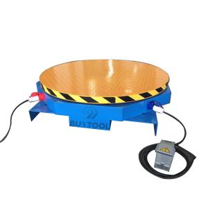China Semi Automatic Turntable Pallet Wrapper Machine With Scale 1220mm wholesale