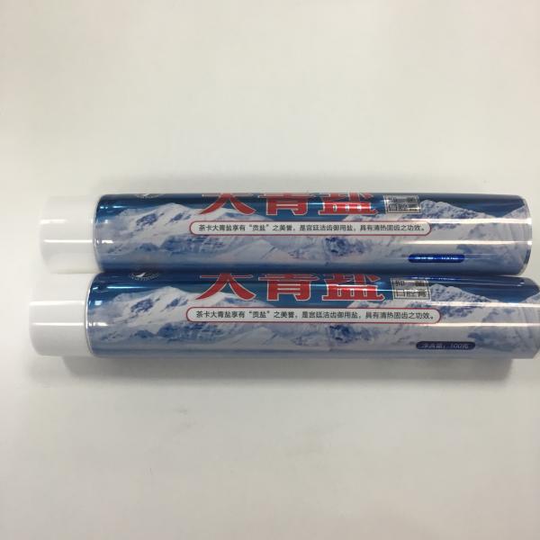Quality 285μ Toothpaste Tube Aluminium Foil Barrier Laminate Tubes For Dental Care for sale