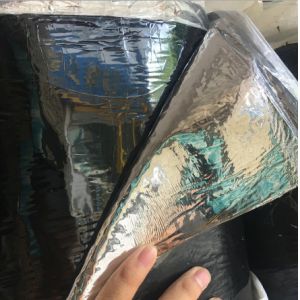 Hotel Roof Waterproof 1.5mm Self Adhesive Spot Aluminum Membrane