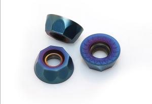 RPM1204MOE Round Solid Carbide Inserts Ring - Shaped For Die Sinking Cutters