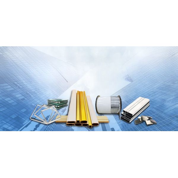 2024 Aluminum Spacer Georgian Bar Uv Shine Gold Flower Cross Connector for Easy Installation