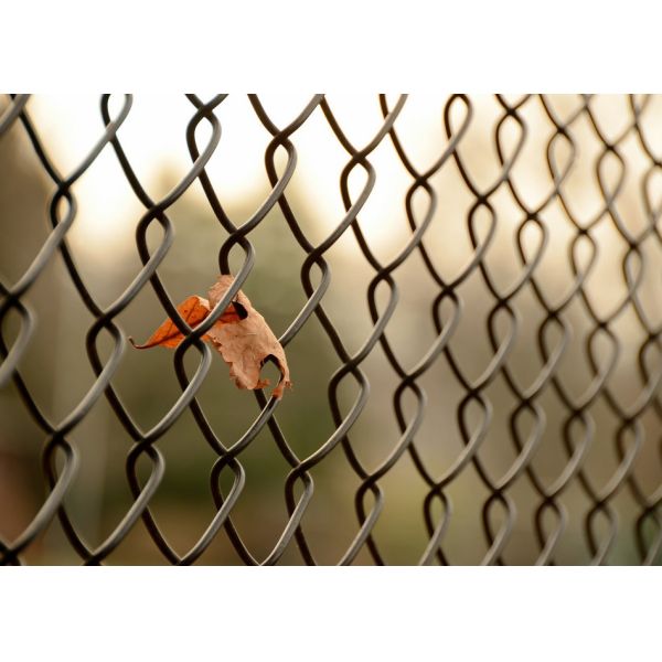 China Uniform Mesh Hole 3mm Green Chain Link Fence wholesale