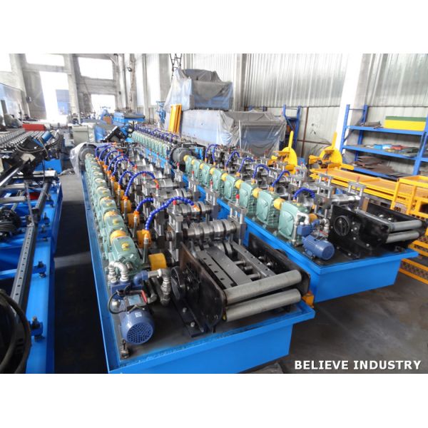 30-40m/min Drywall Stud And Track Roll Forming Machine With Servo Flying Cutoff