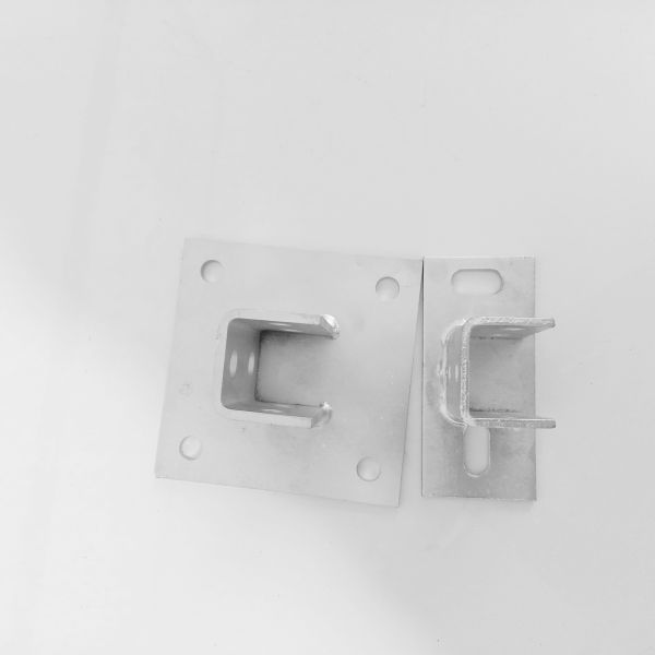 China BS Flat Strut Channel Fittings Thickness 5mm Unistrut Connectors on sale