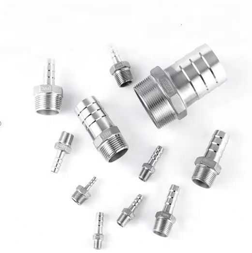 Welding Stainless Steel Pipe Fittings for 201 304 316 SS304 SS316L Hex Hose Nipple