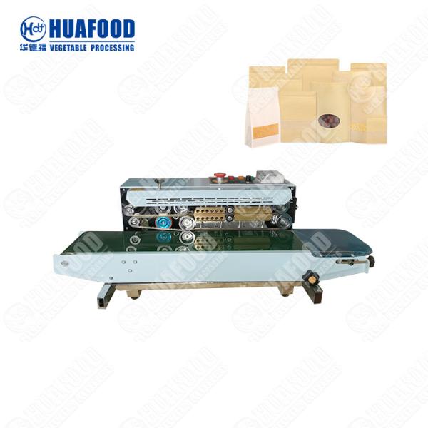Quality FRP-770I Hualian Horizontal Automatic Ink-jet Printing Print Code Coding Continuous Band Food Bag Heat Sealer Sealing Machine for sale