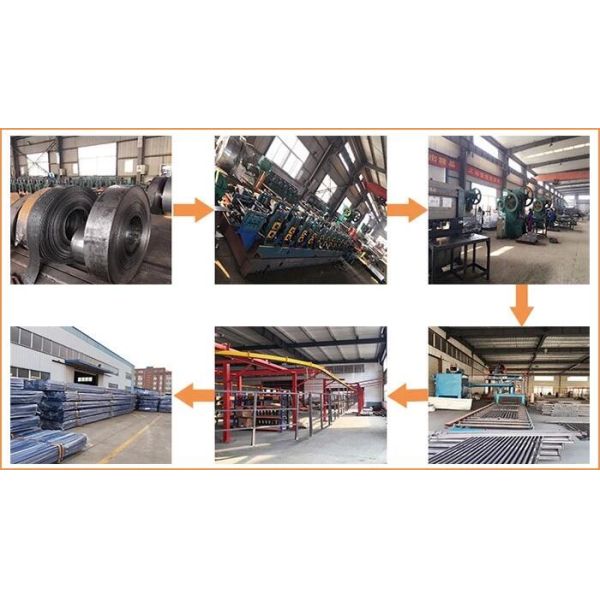 Warehouse Mobile Radio Shuttle Racking System Automation Material Handling