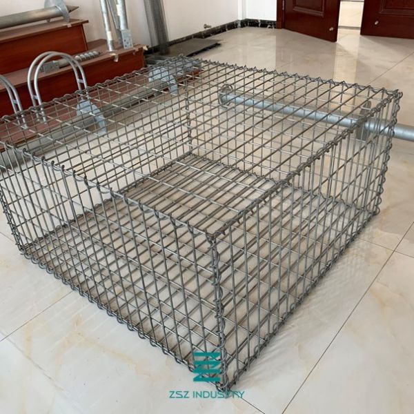 Gabion Box Rectangle Welded Wire Mesh Rolls Galvanized Mesh Roll ISO9001