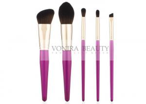 China 5PCS Simple High-end Mass Level Makeup Brushes Suitable For Beginners on sale